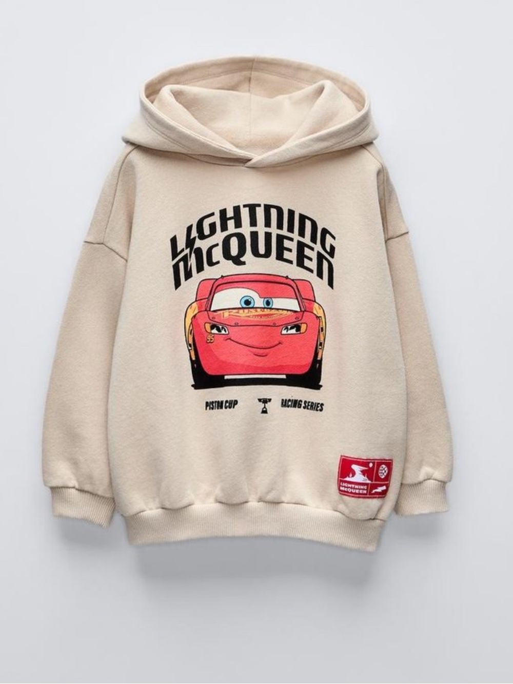 Zara Boys CARS LIGHTNING MCQUEEN ® DISNEY
SWEATSHIRT Light beige Size 3 Years